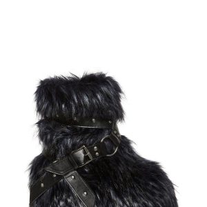 Low Wild Instincts Faux Fur Boots - Blue