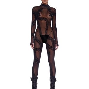 Crash N' Burn Mesh Catsuit