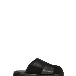 Gritty Rebel Platform Clogs - Black