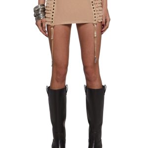 Dust Garter Mini Skirt