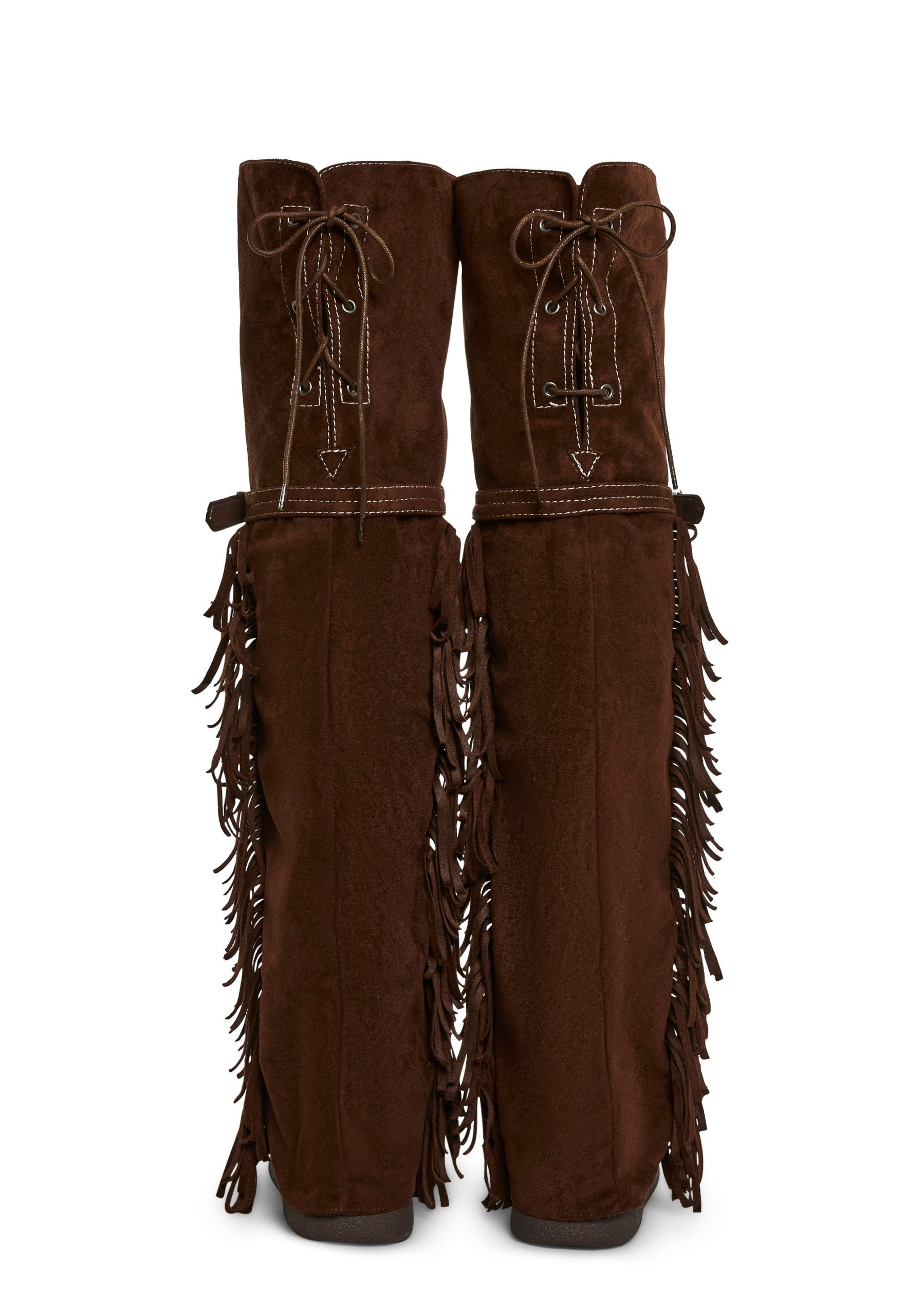 Fringe Thigh High Boot - Image 5