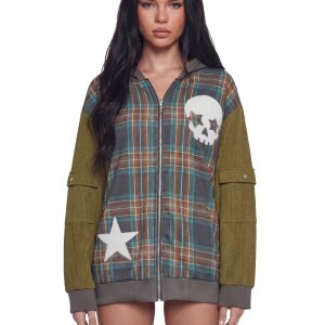 Troublemaker Memories Zip-Up Hoodie