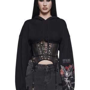 Rockstar Corset Hoodie
