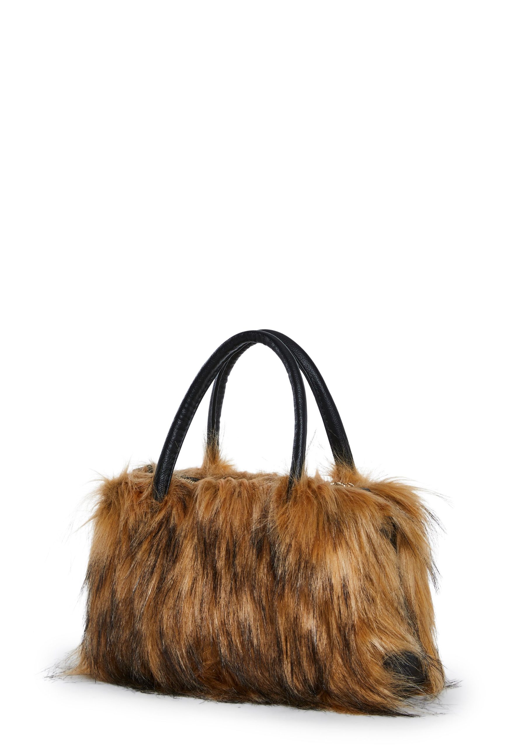 Paparazzi Faux Fur Shoulder Bag - Image 3