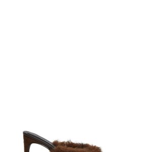 Viral Stardom Faux Fur Mules