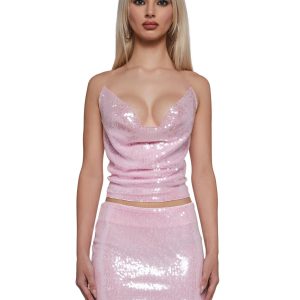 Sequined Dreams Skirt Set