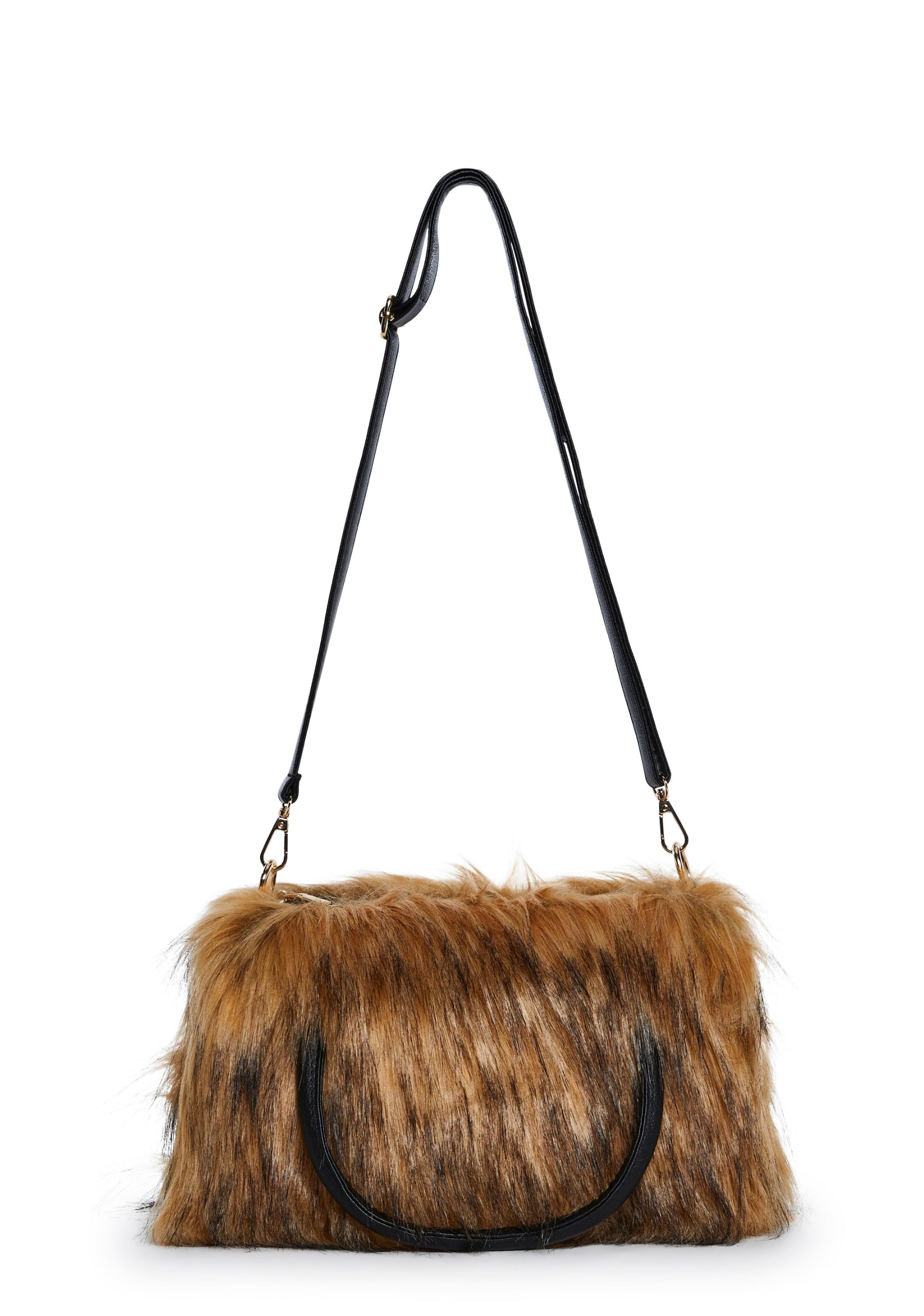 Paparazzi Faux Fur Shoulder Bag - Image 5
