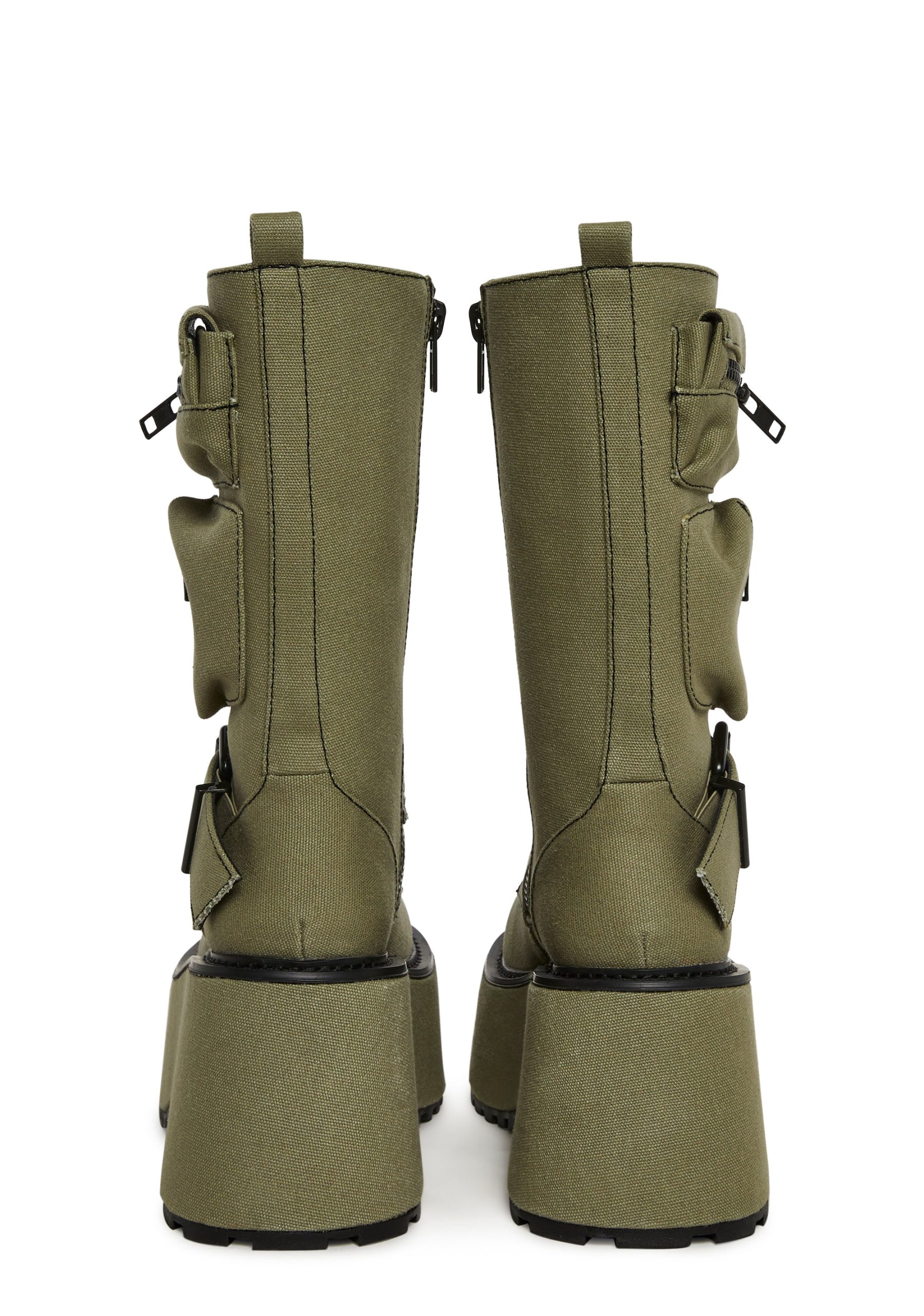 Obsidian Platform Zip-Up Boots - Image 4