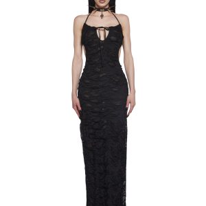 Cemetery Surprise Maxi Dress