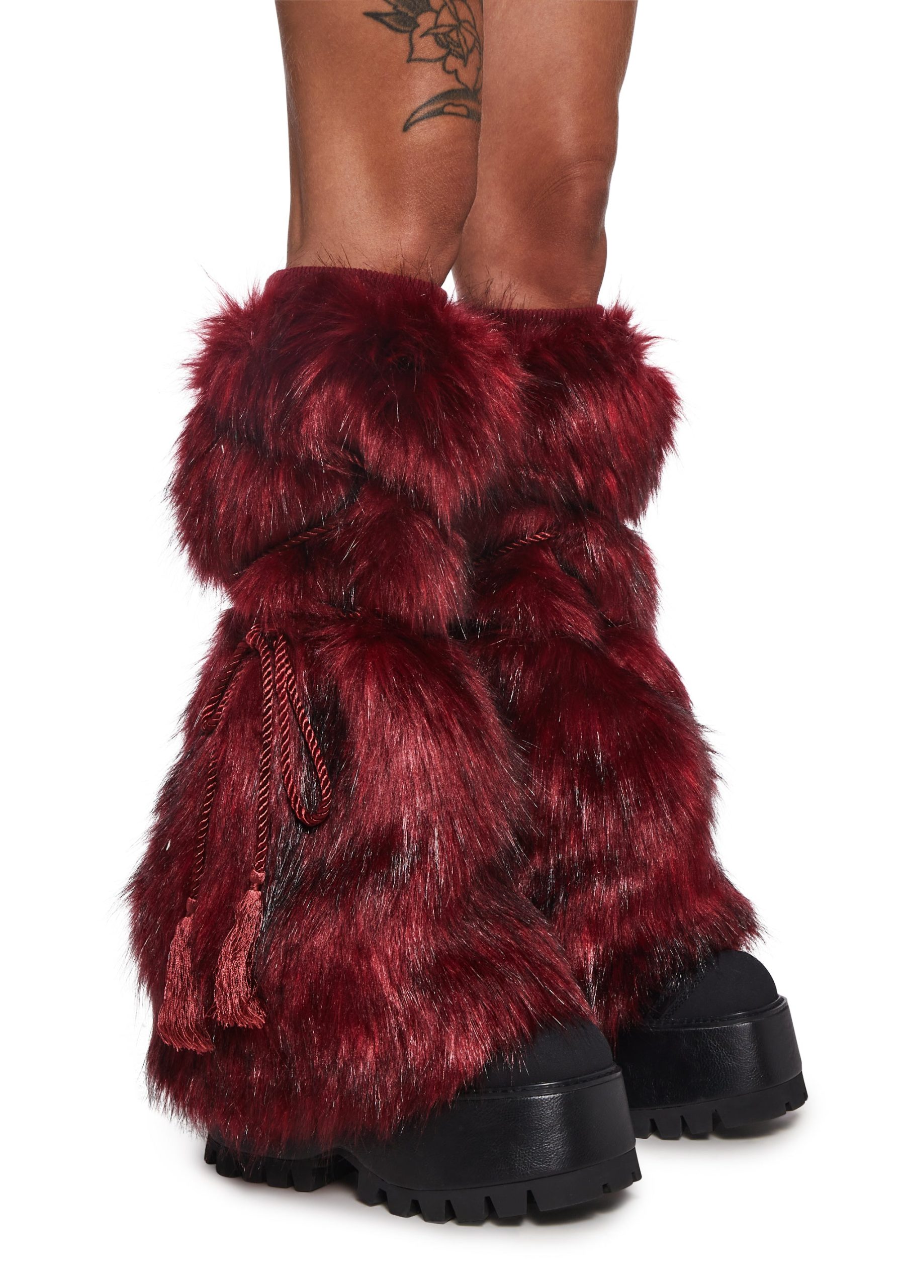 Explored Beats Legwarmers - Red - Image 2