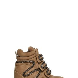 Ambient Wedge Sneakers With Chain
