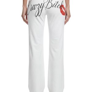 Lets Go Crazy Pants - White