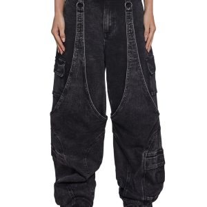 Warp Cargo Wide Leg Pants