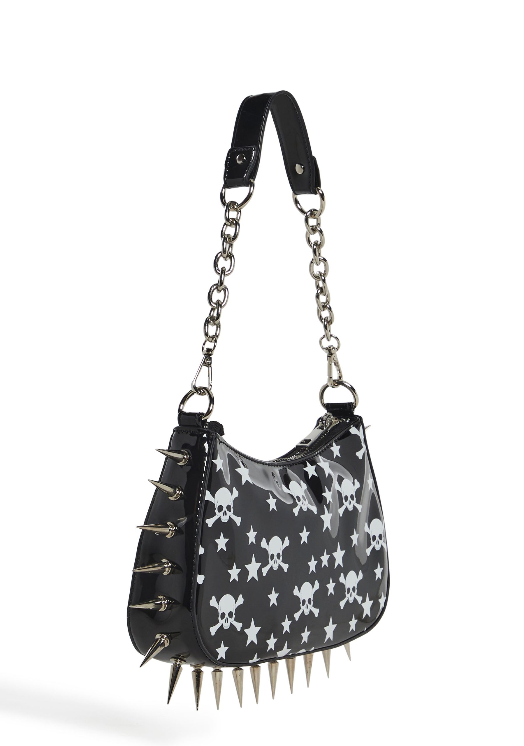 Punk Memories Spiked Shoulder Bag - Image 4