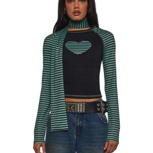 Outsiders Love Long Sleeve Tee And Scarf Set