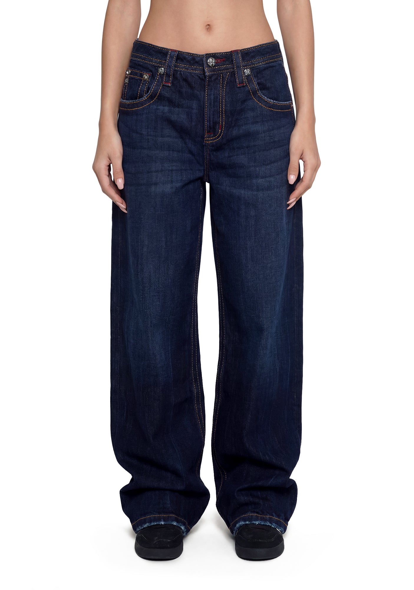 Bellanie Baggy Wide Leg - Indigo