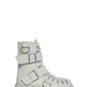 Low Traitor Boots - White