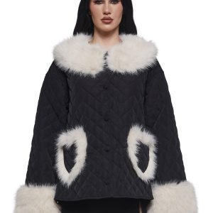Humbug Season Quilted Coat