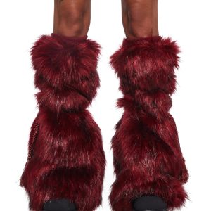 Explored Beats Legwarmers - Red