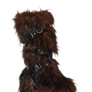 Wild Instincts Faux Fur Boots - Chocolate