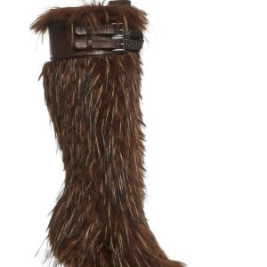 Strut Era Faux Fur Lace Up Boots