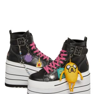 Adventure Time Charm Platform Sneakers