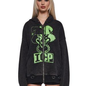 Glow In The Dark Juggla Washed Hoodie