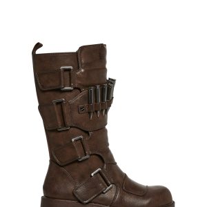 Warp Bullet Combat Boots - Brown