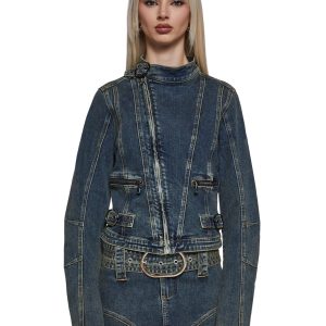 Kenzie Asymmetrical Moto Jacket