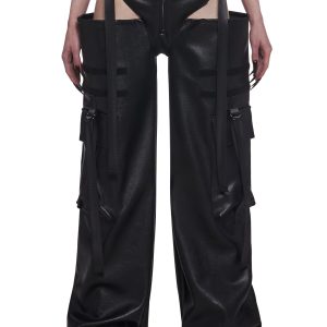 Vegan Leather Panty Trousers