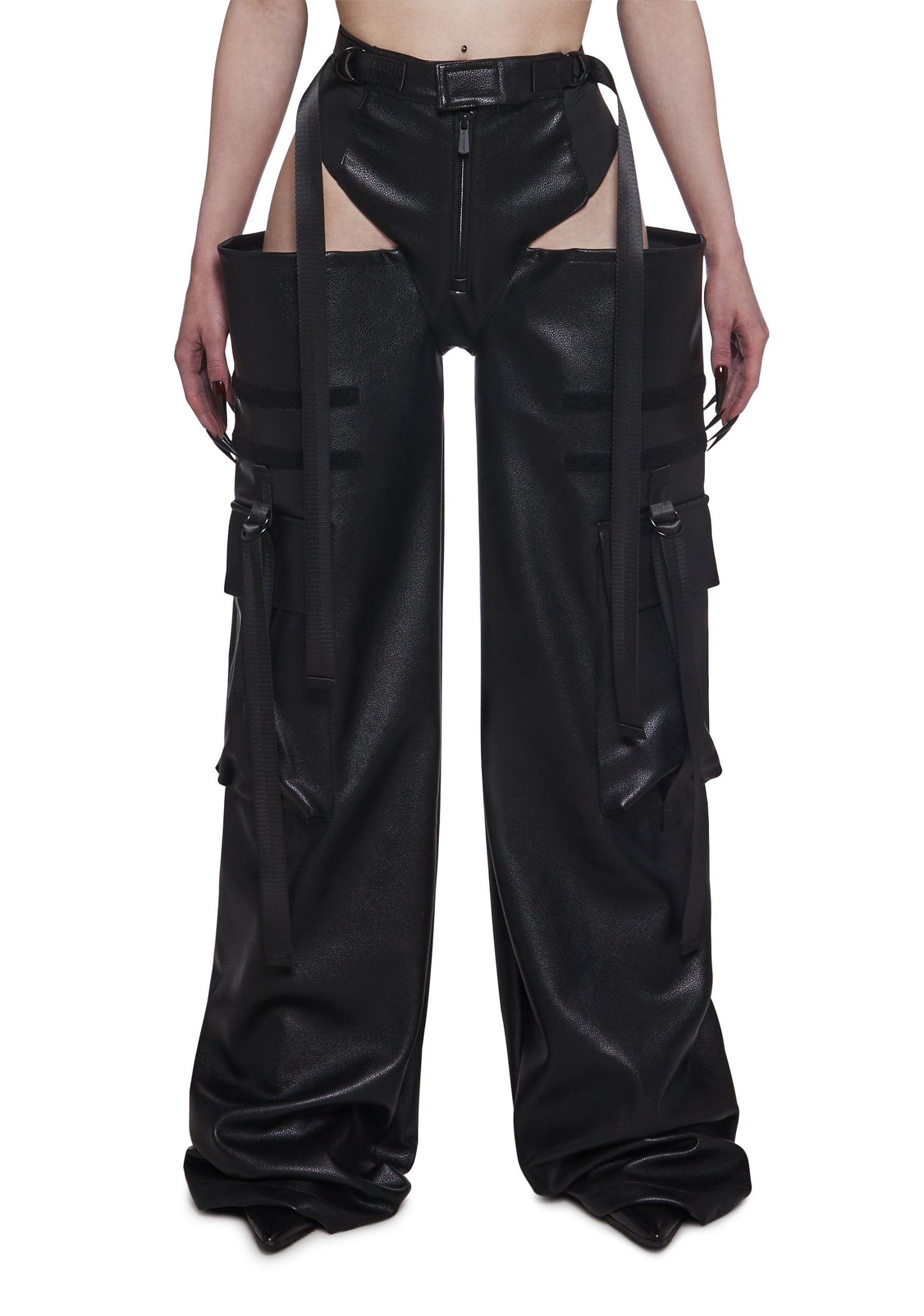 Vegan Leather Panty Trousers
