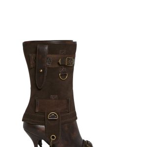 Ego Two Piece Heeled Boots