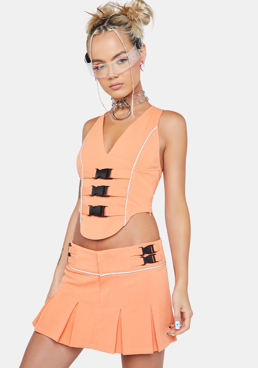 Apricot Across The Club Skirt Set - Image 2