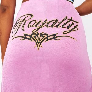 Royalty Sheer Skirt
