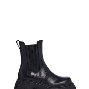 Rebel Core Chelsea Ankle Boots - Black