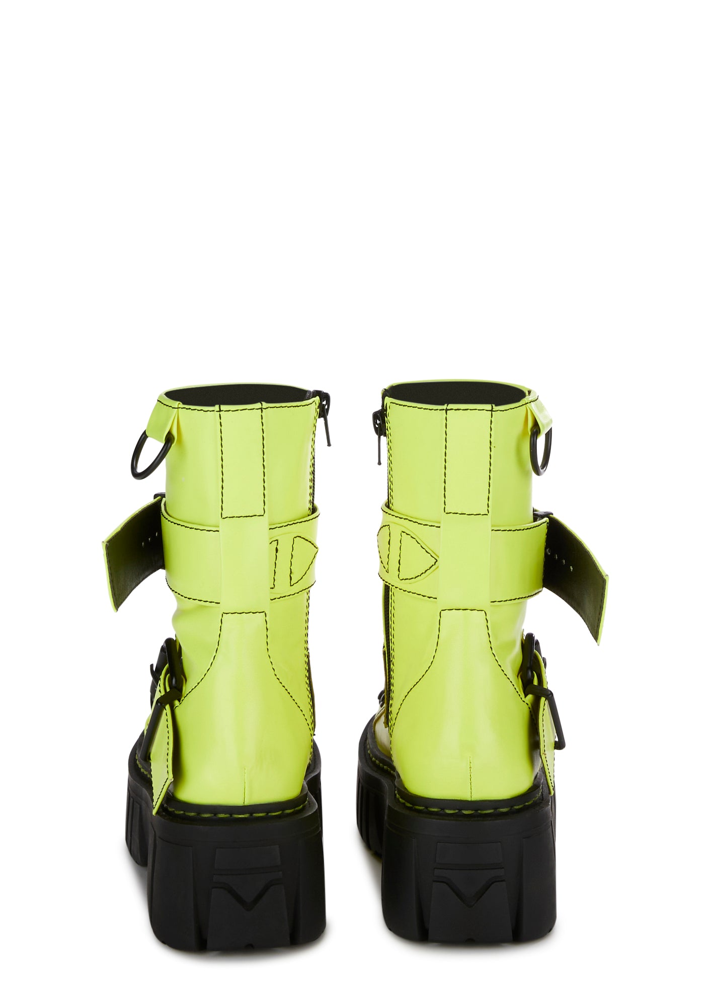 Low Traitor Boots - Neon Yellow - Image 4