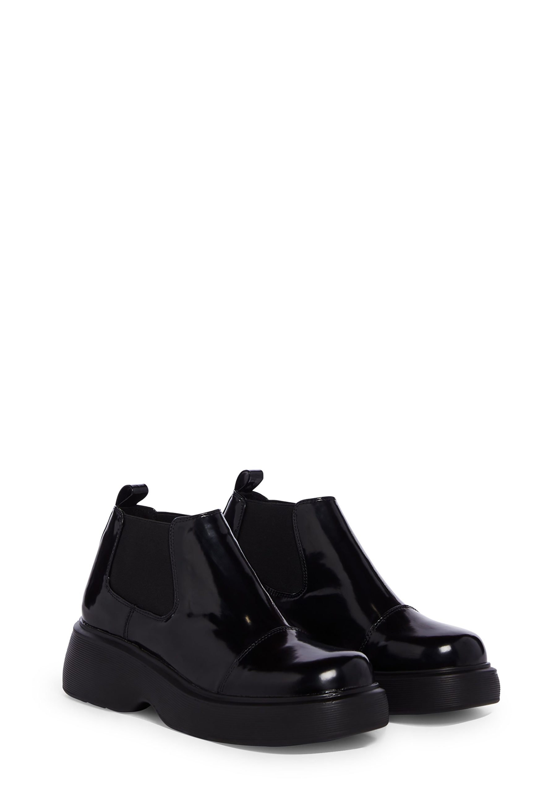 Fairfield Platform Ankle Boots - Black - Image 3