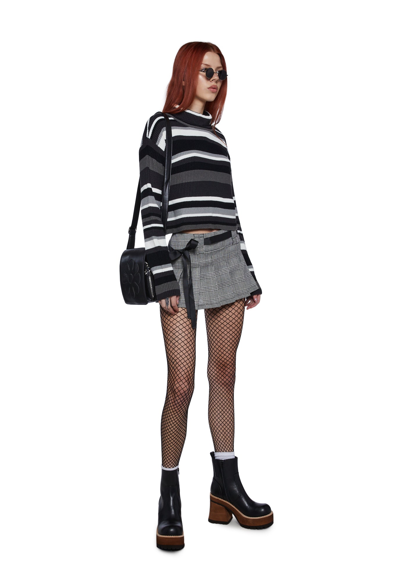 Cool Breeze Turtleneck Sweater- Black - Image 2