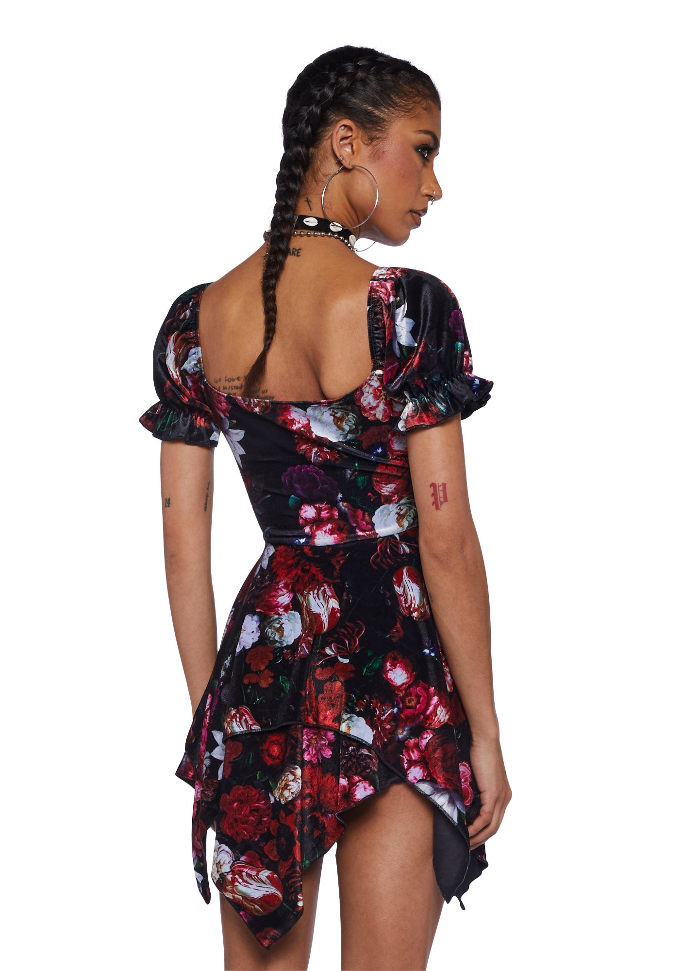 Chasin' Rainbows Mini Dress - Floral - Image 4