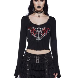 No Reflection Long Sleeve Top