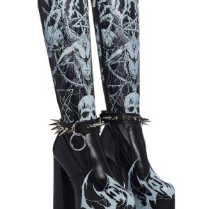 Cursed Elegy Platform Boots