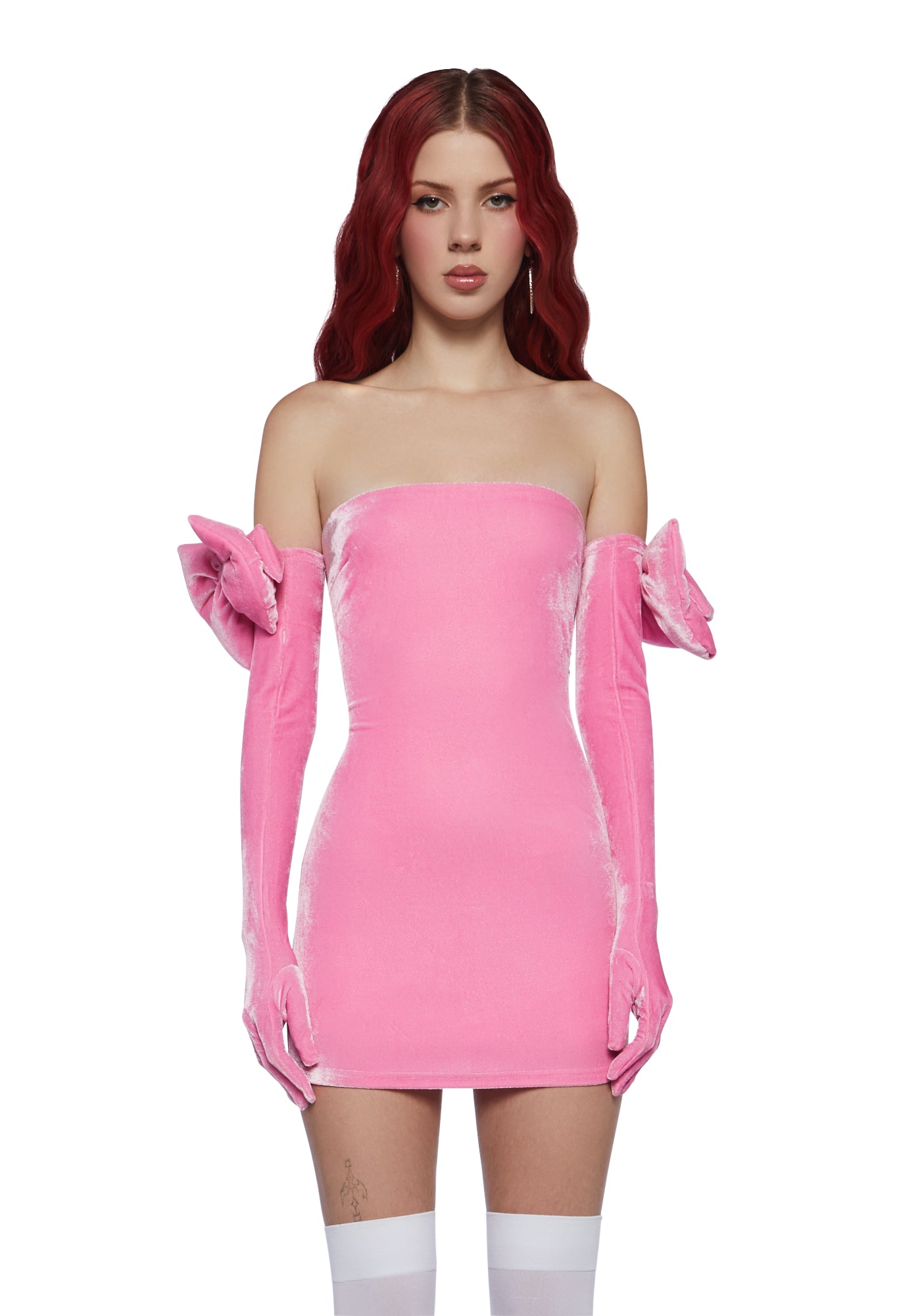 Pretty Perfection Mini Dress Set- Pink - Image 11