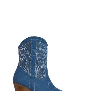 Cowgirl Ways Western Boots - Blue