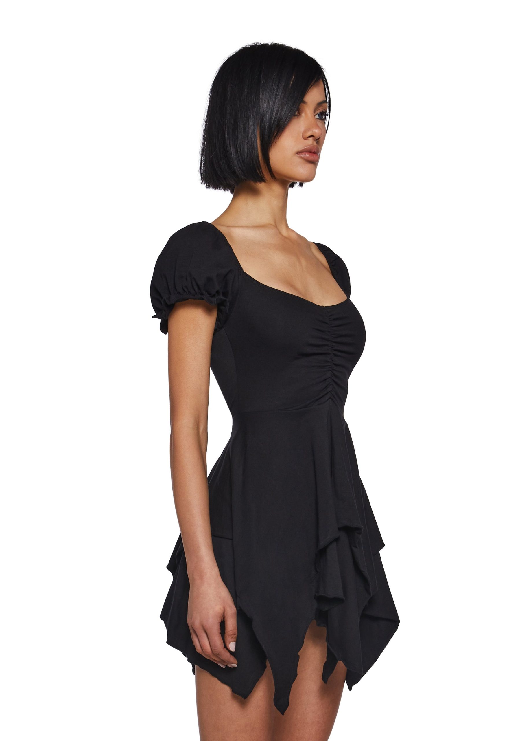 Chasin' Rainbows Mini Dress - Black - Image 3