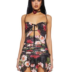 Heartfelt Horizon Mini Dress - Floral