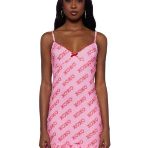 Hugs And Kisses Mini Dress