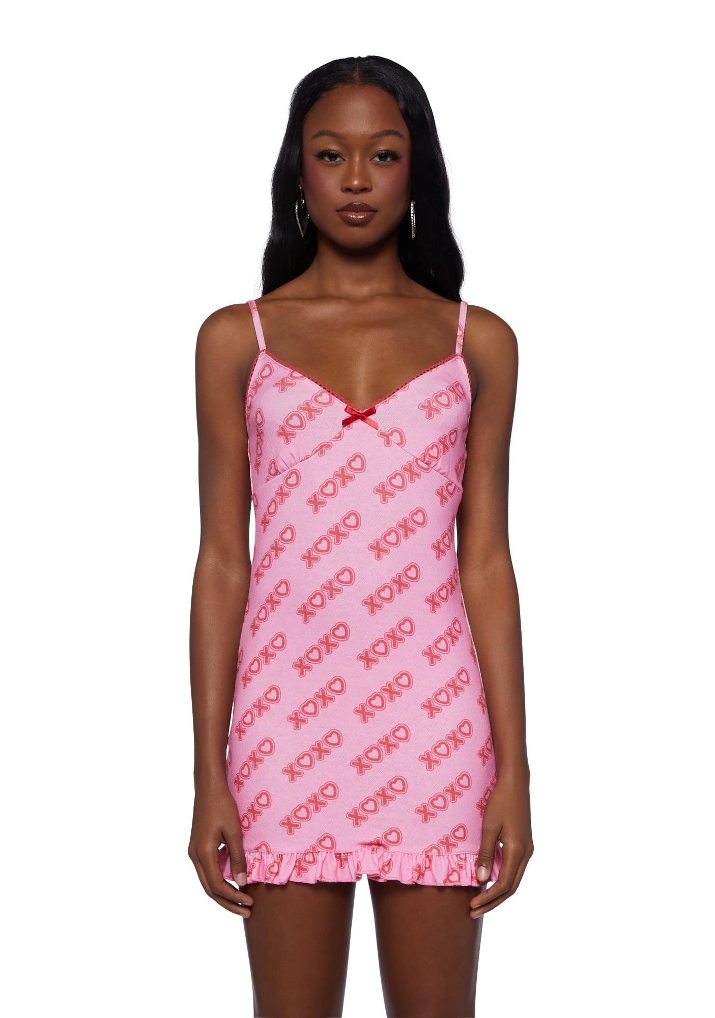 Hugs And Kisses Mini Dress