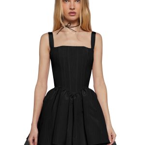 Magic Moves Corset Dress- Black