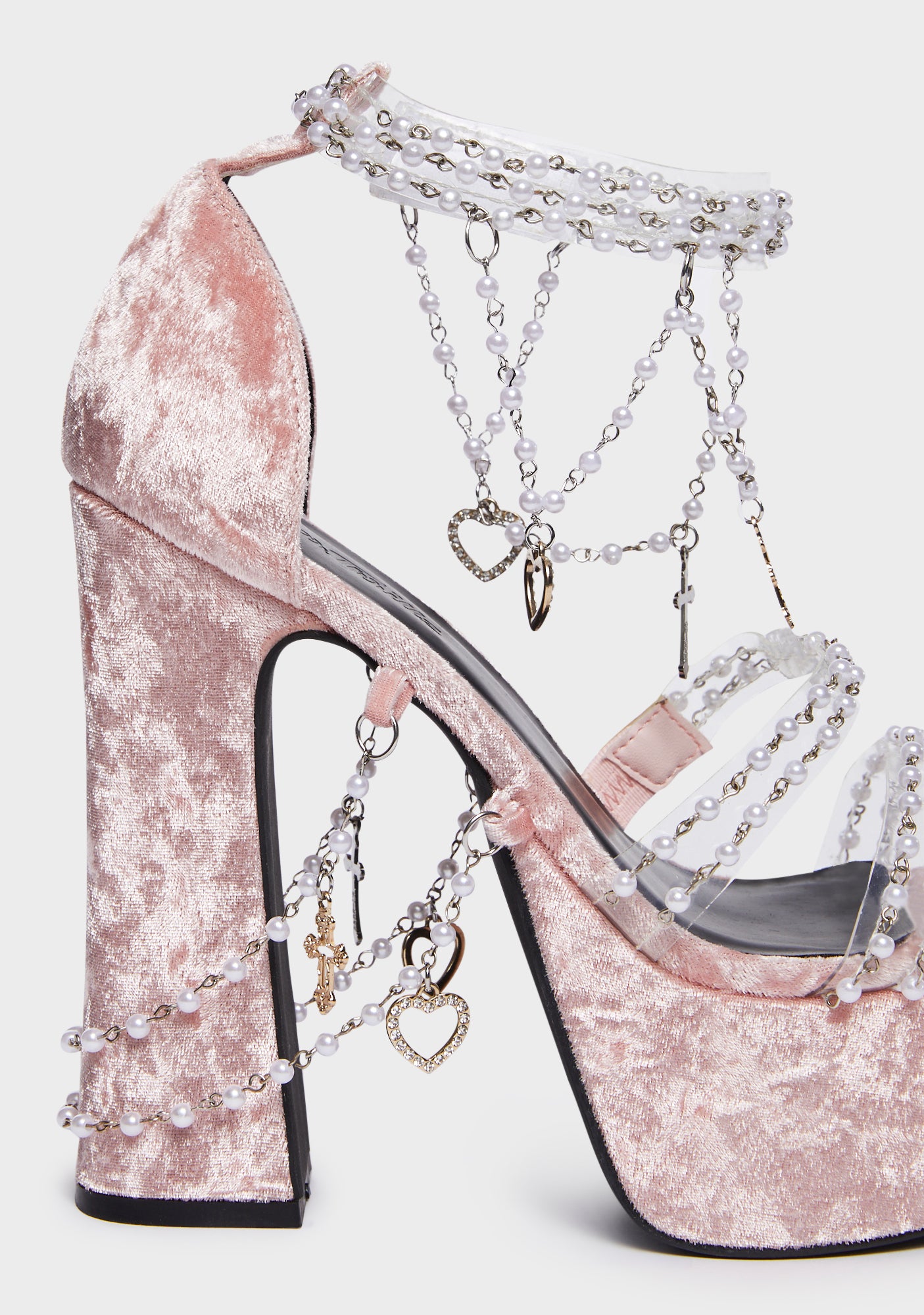 Holy Revelation Platform Heels - Pink - Image 2