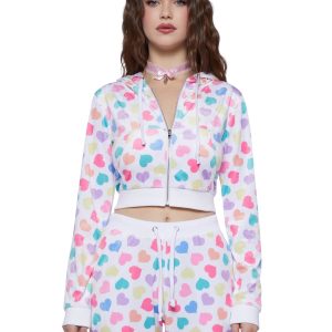 Loyal Maneater Velour Track Jacket - Multi